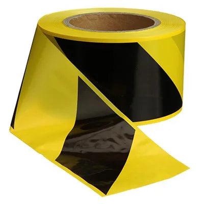 Barrier Tape - Black & Yellow