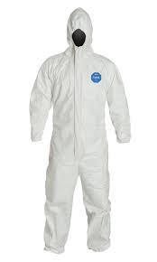 Taffeta Coverall - Reusable (off White)