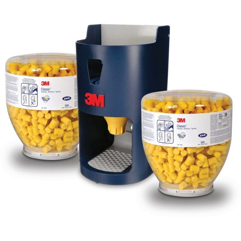 3M E-A-R One Touch Pro EarplugDispenser. Blue 391-0000