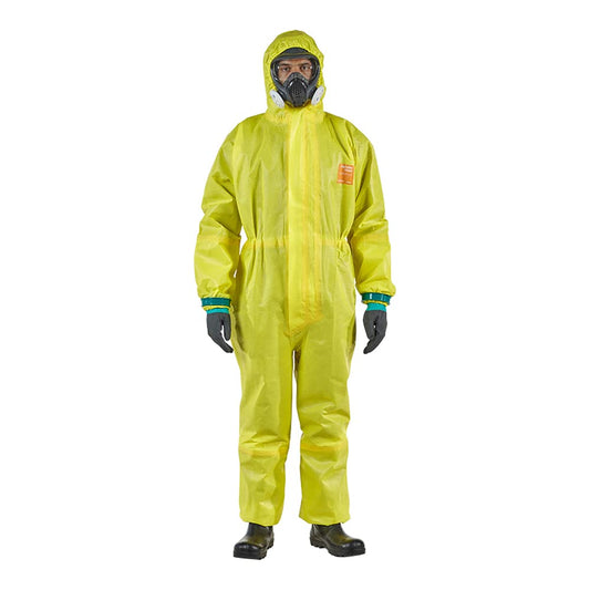 Ansell MICROCHEM 3000 Coverall - Yellow