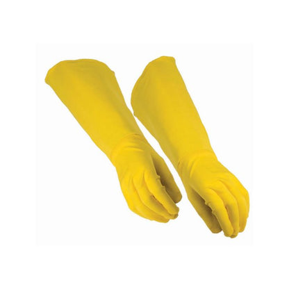 Yellow Rubber Gloves - Elbow