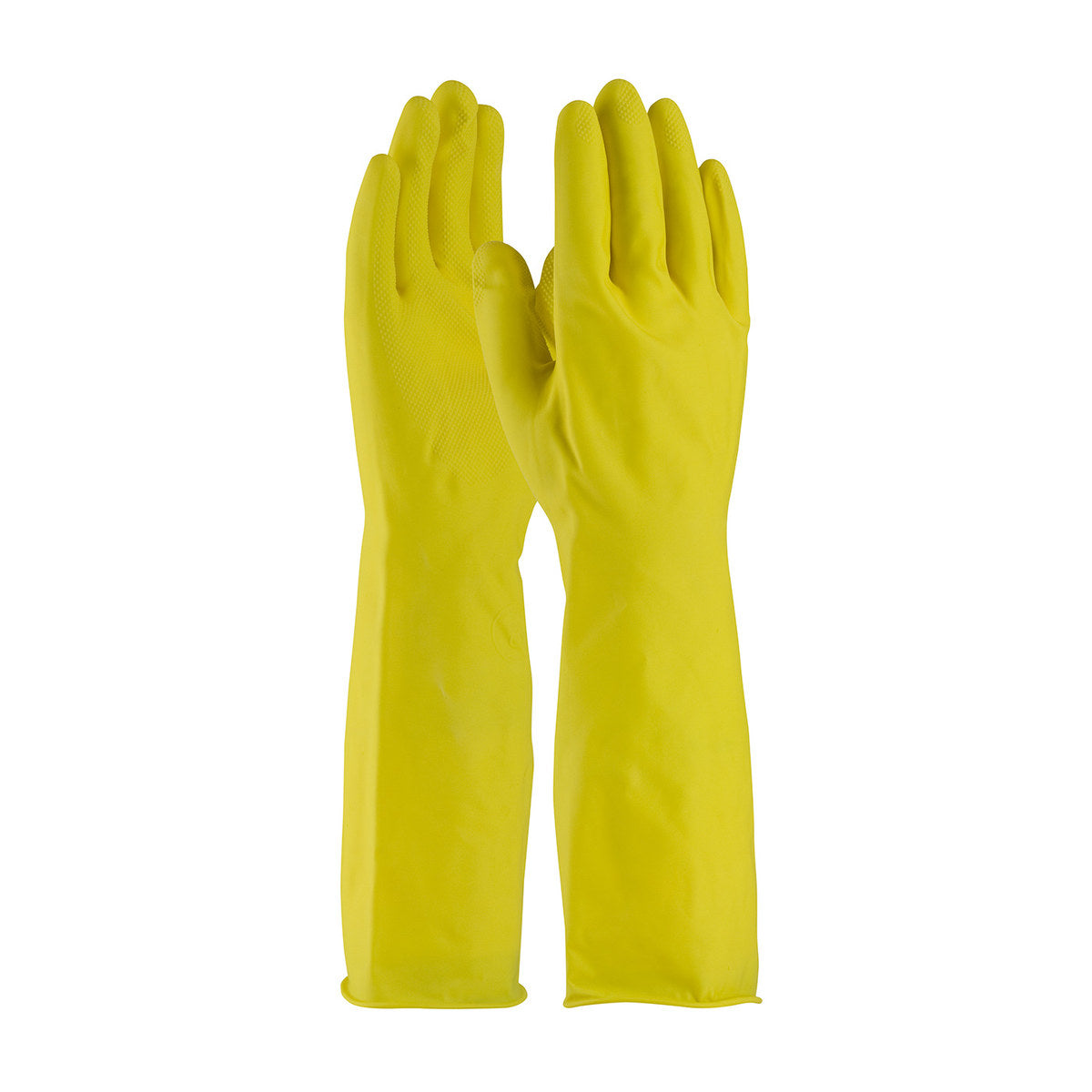 Yellow Rubber Gloves - Elbow
