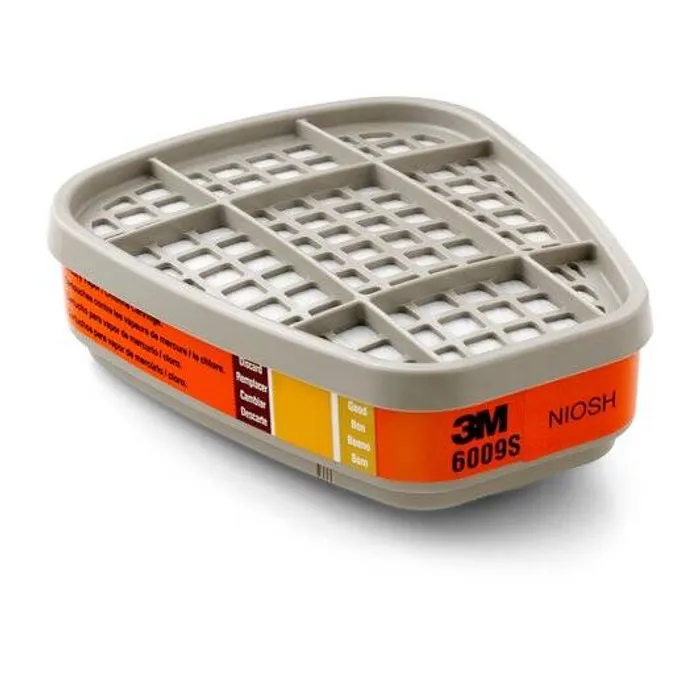 3M 6009 Mercury Vapor or Chlorine Acid Gas Cartridge
