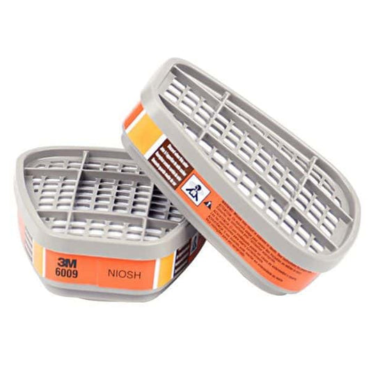 3M 6009 Mercury Vapor or Chlorine Acid Gas Cartridge