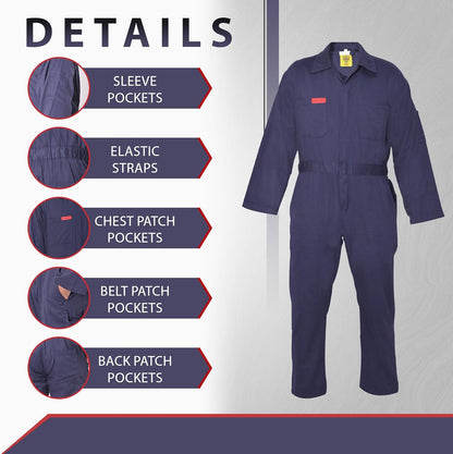General Purpose Workman Overall -  (100% Cotton)