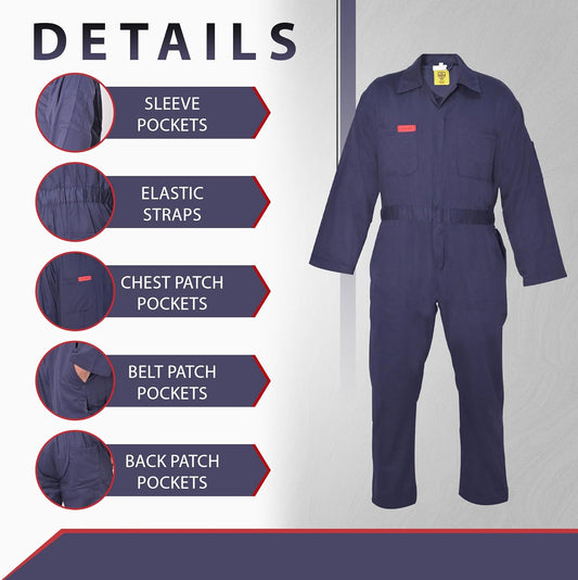 General Purpose Workman Overall -  (100% Cotton)