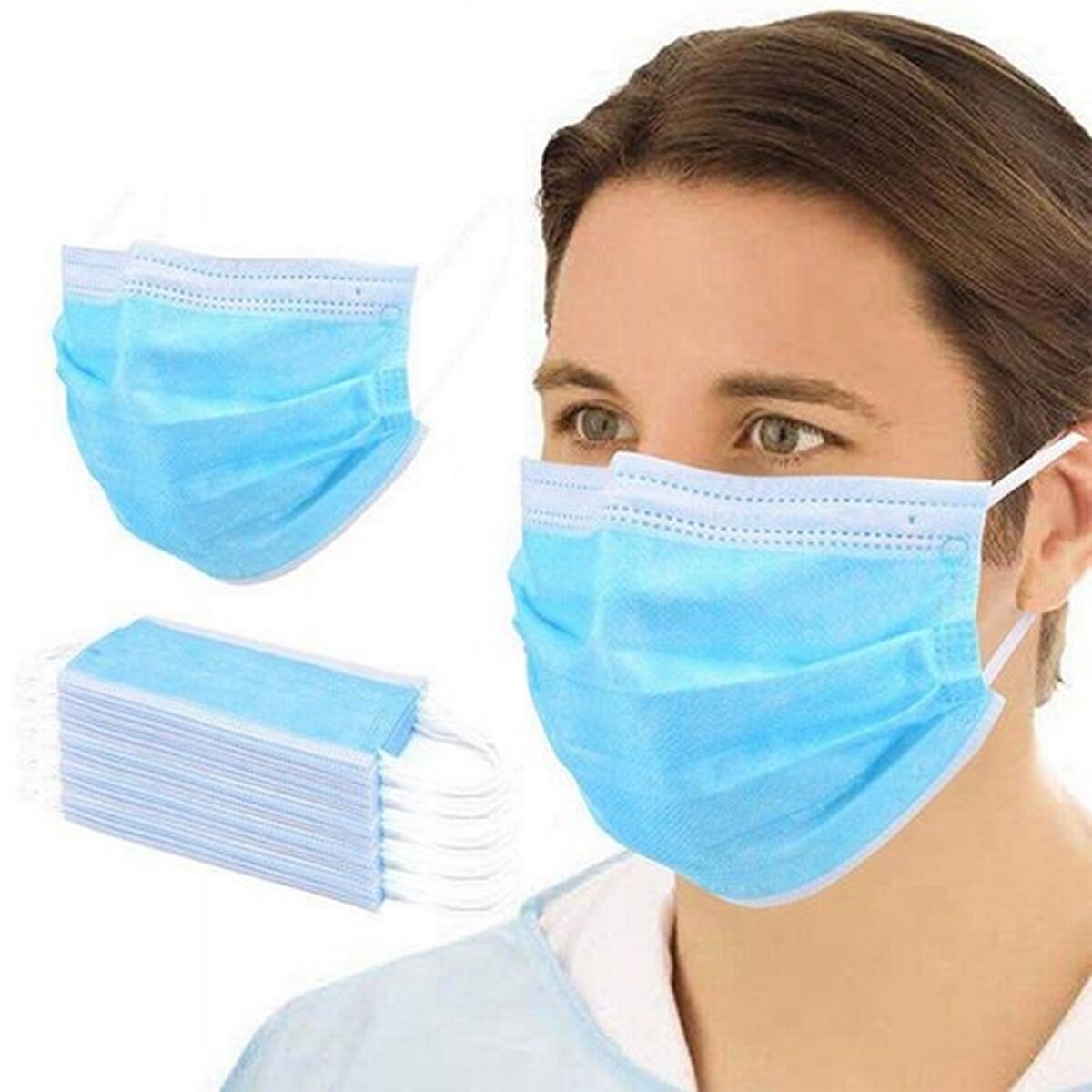 3 Ply - Disposable Surgical Mask - Softa (Box - 50 Masks) – Sam Associates