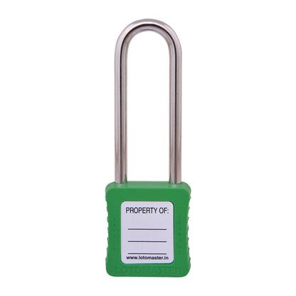 LM-ULPP-LS-KD SAFETY LOCKOUT PADLOCKS LONG SHACKLE, 75mm