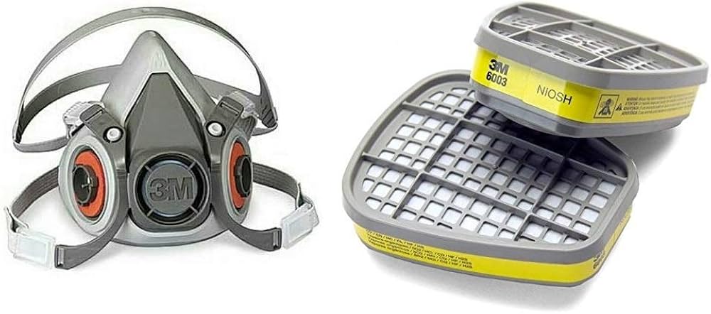 3M Half Facepiece Reusable Respirator 6200