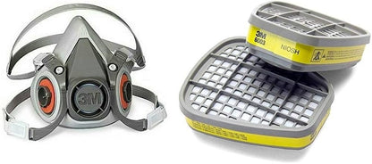 3M Half Facepiece Reusable Respirator 6200
