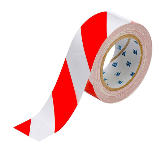 2" Red & White Lane Marking Tape