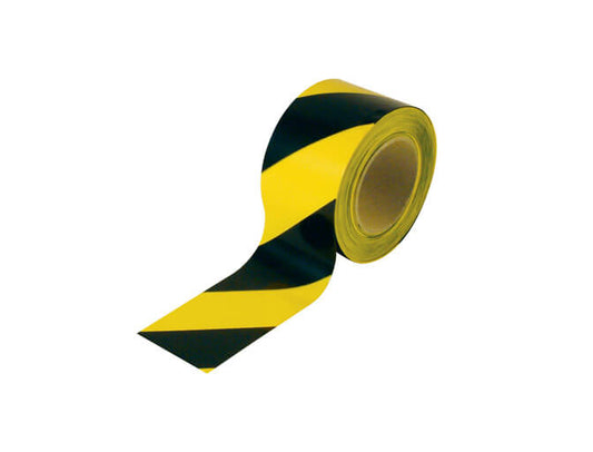 Barrier Tape - Black & Yellow