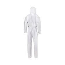 Taffeta Coverall - Reusable (off White)