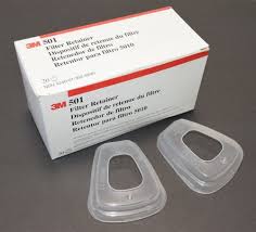 3M Filter Retainer (Cover) 501, 100 EA/Case