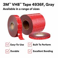 3M VHB 4936F 0.5’ x 72 yds Double Sided Tape