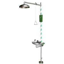 Stainless Steel Eyewash Bowl with Shower