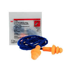 3M E-A-R UltraFit Earplugs 340-4004, Corded, Poly Bag