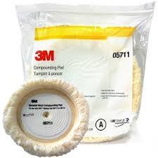3M 5704 Wool Compounding Pad, Double sided, 203 mm, 0