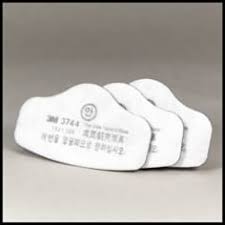 3M Particulate Filter 3744, 100 EA/Case