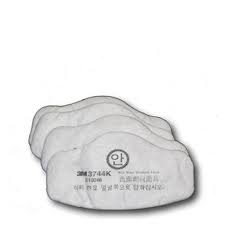 3M Particulate Filter 3744, 100 EA/Case