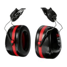 3M H700 safety helmet with 3M PELTOR  H10P3E  Ear Muff